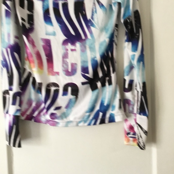 Volcom white multicolor nimbus ski boarding shirt vigor crew-SZ S - Picture 4 of 11